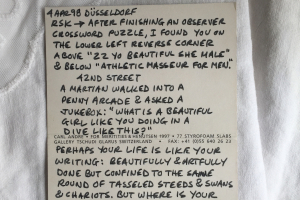 Carl Andre Piece 11 April 4 1998